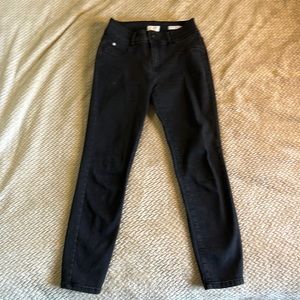 Black High waisted Skinny Curve Jeans